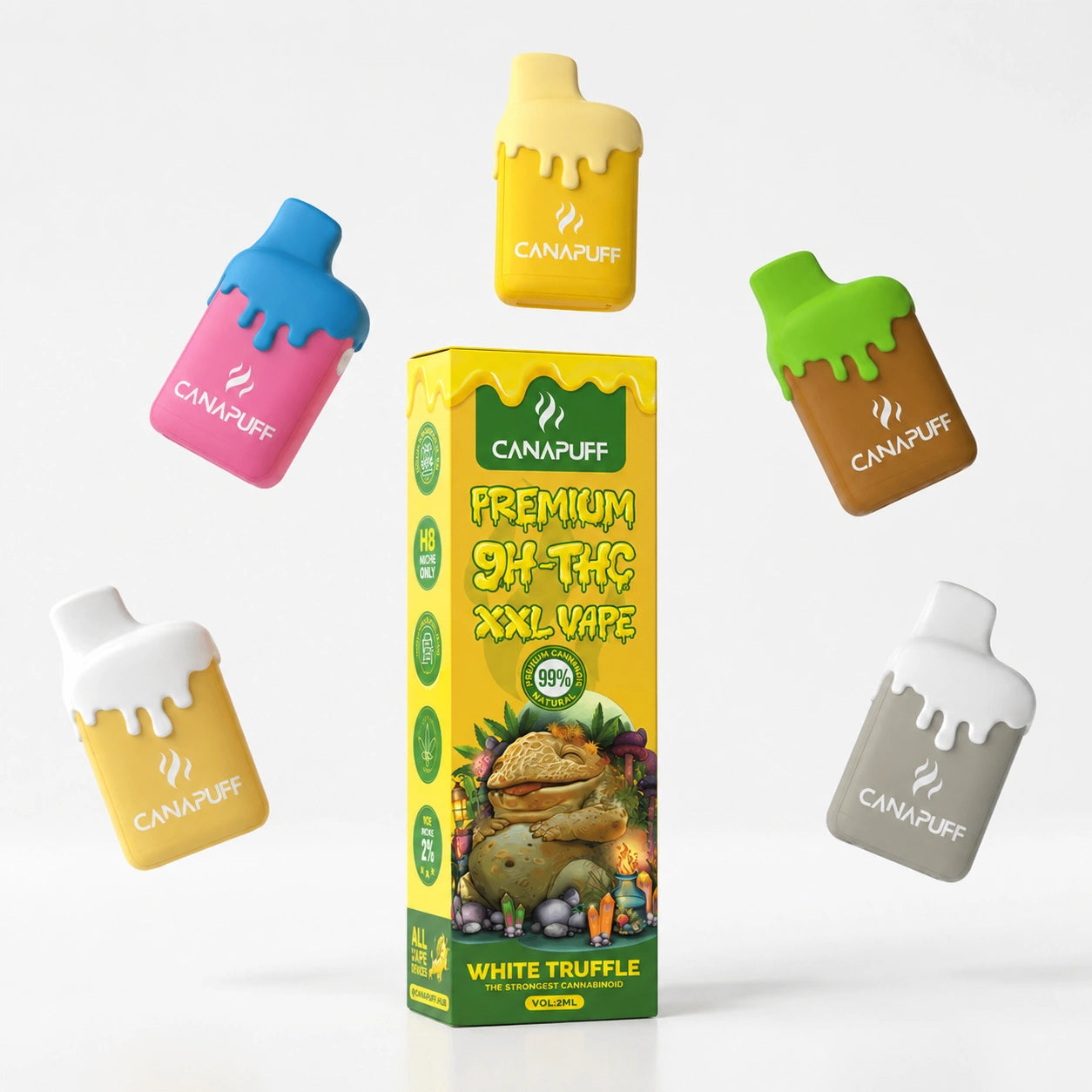 9H-HHC XXL Vape White Truffle 99% 2ml