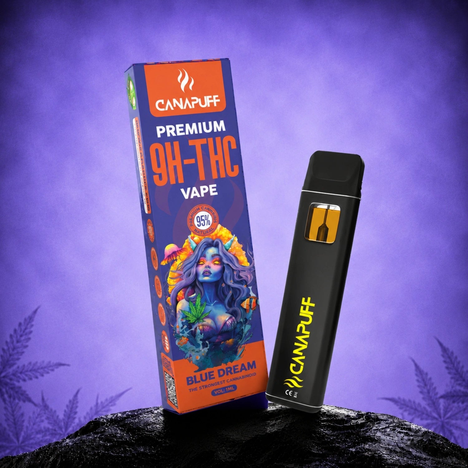 Blue Dream 95% 9H-THC - Canapuff - Vape - 1ml