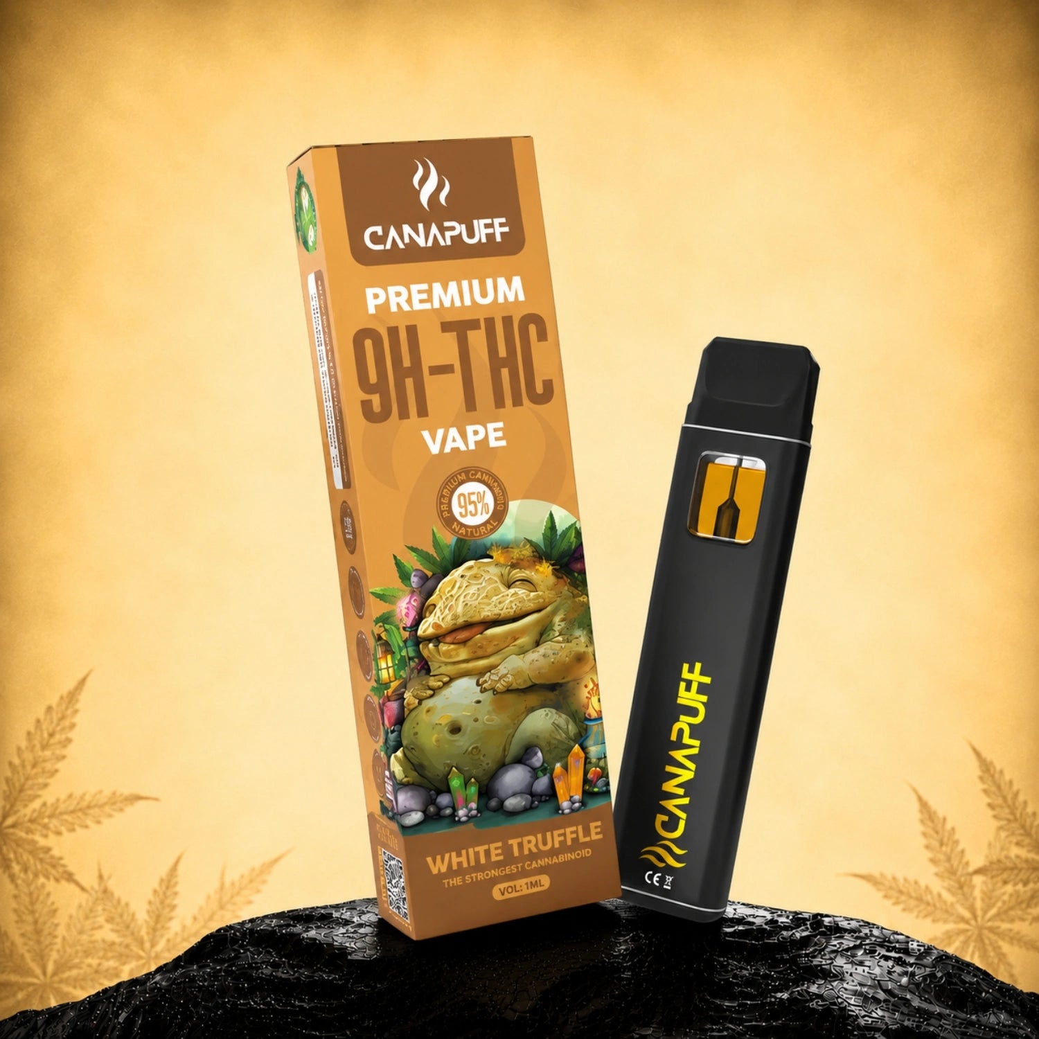 White Truffle 95% 9H-THC - Canapuff - Vape - 1ml