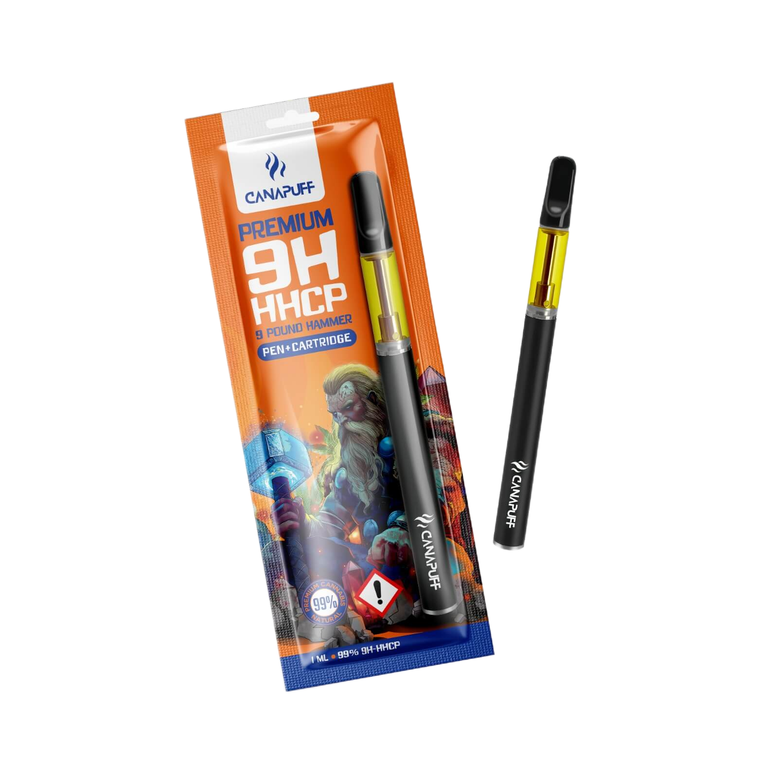 9H-HHCP Pen+Cartucho 9 Pound Hammer 99%