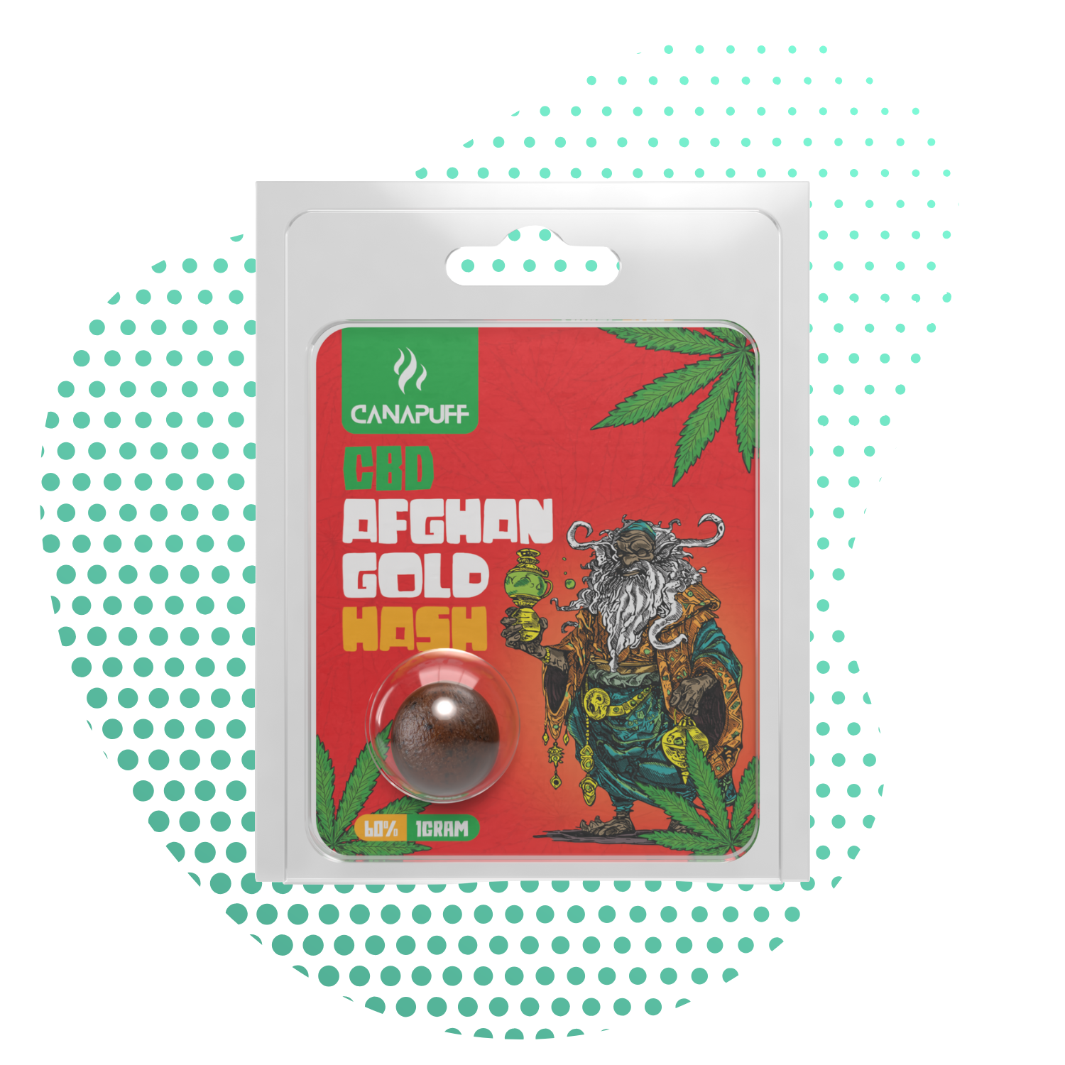 Ouro Afegão - CBD Hash 60%