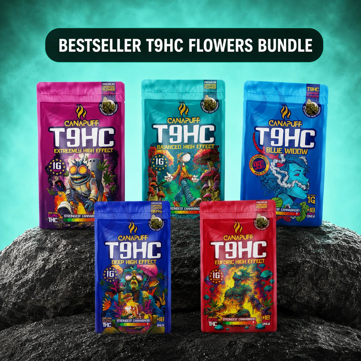 Bestseller T9HC Flor Bundle