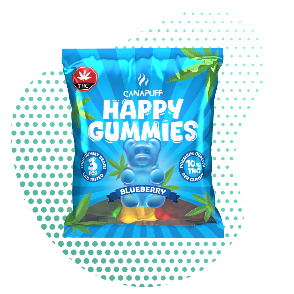 THC Gummies Mirtilo