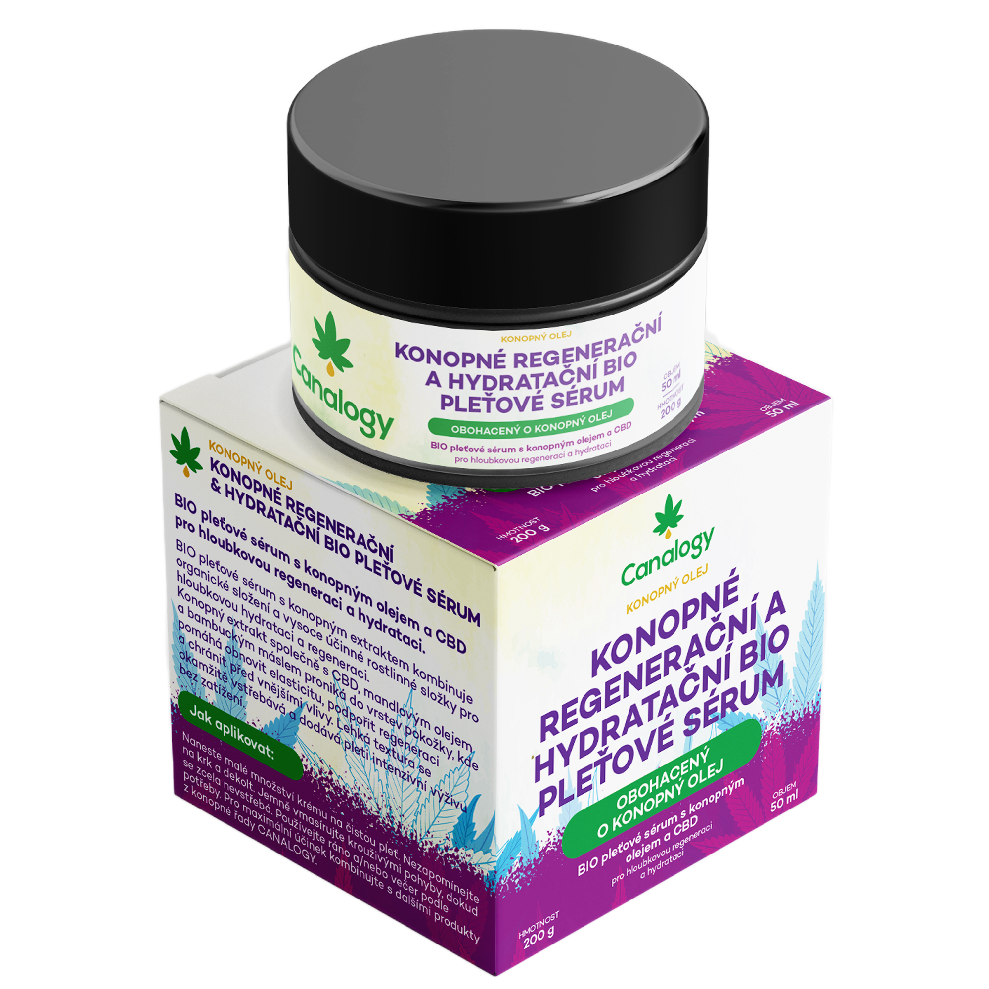 Hemp Regenerating and Hydrating BIO Skin Serum - Canalogy