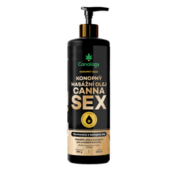 Hemp massage oil Cannasex - Canalogy