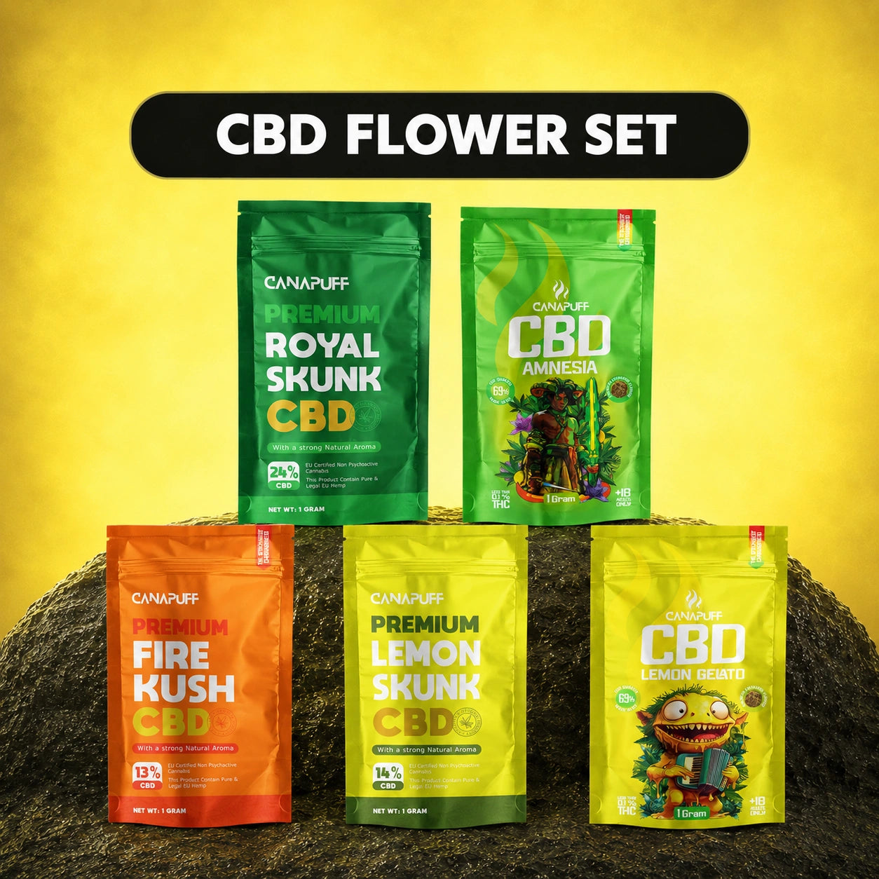 CBD Flor Conjunto