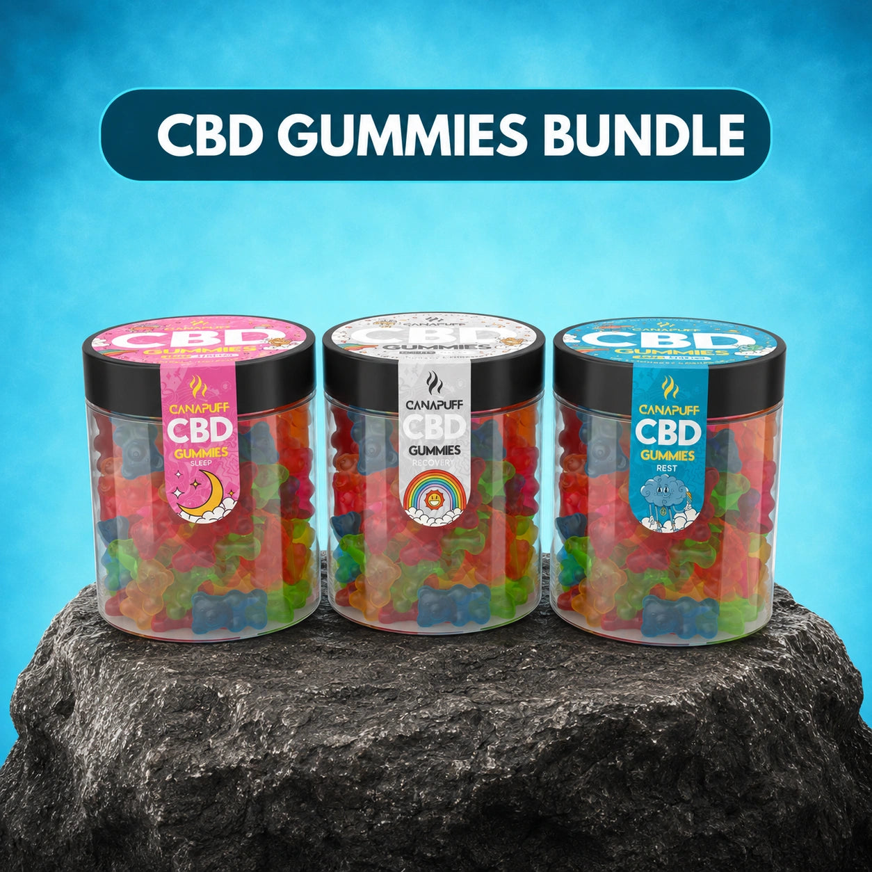 CBD Gomas Bundle (3x10 unid.)
