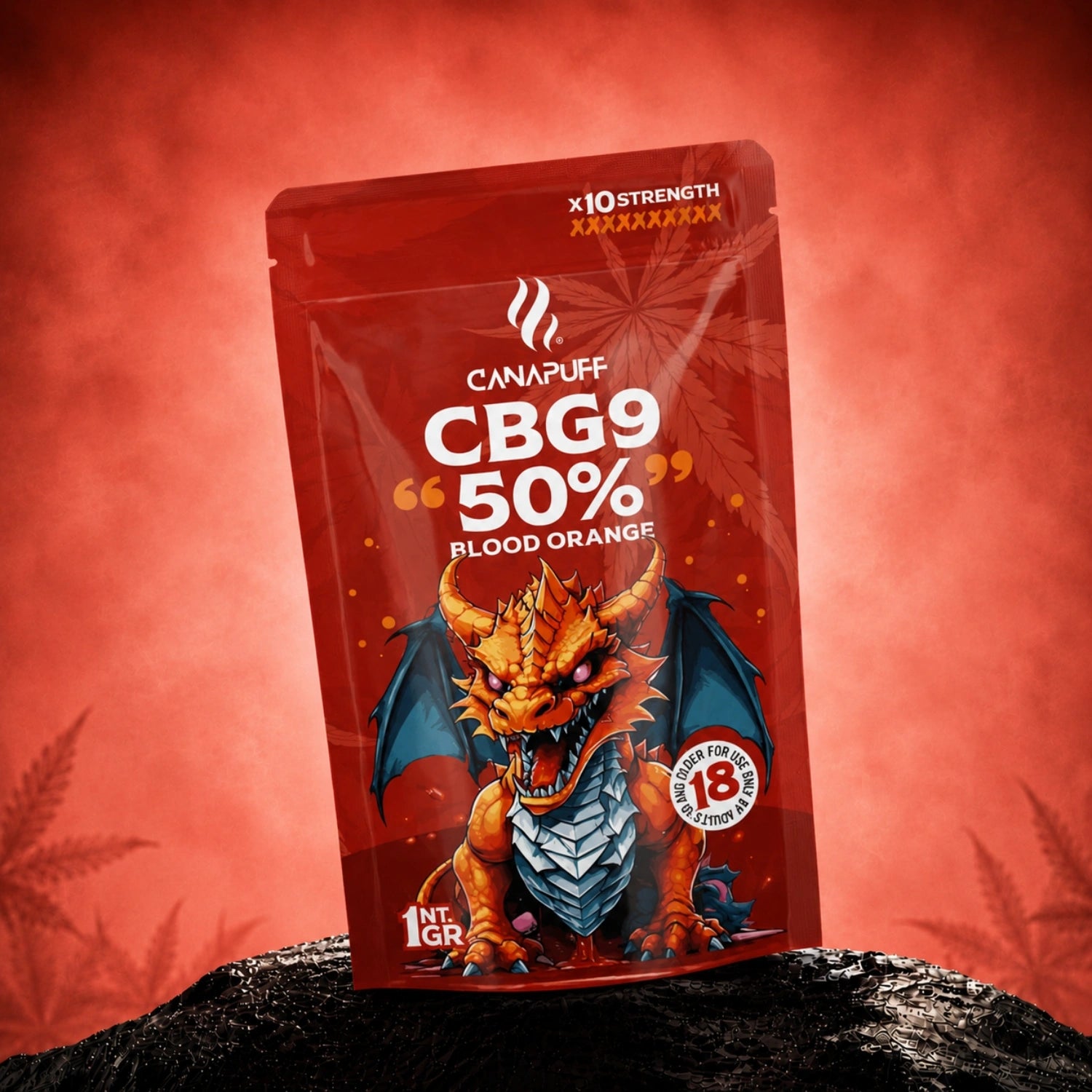 CBG9 Flores Blood Orange 50%