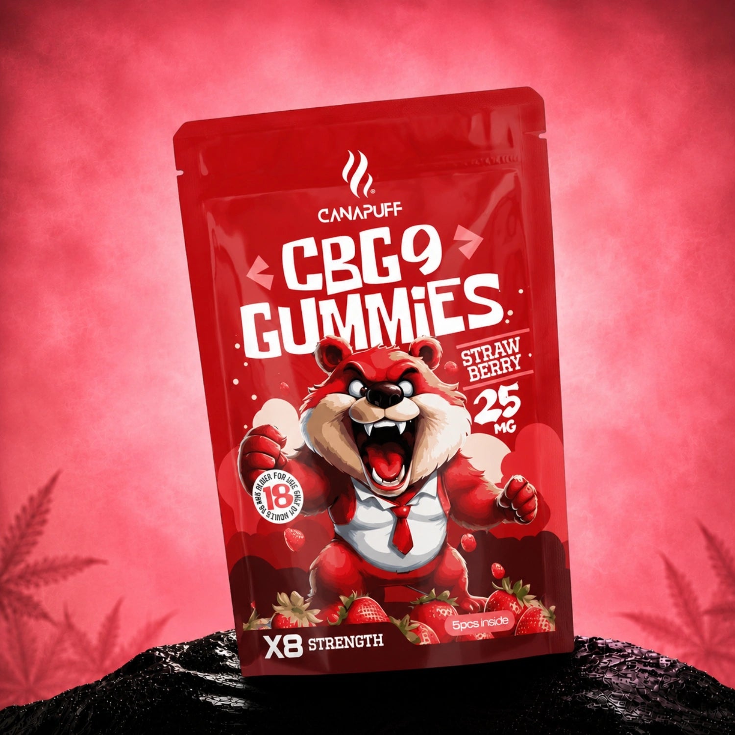 CBG9 Gomas Strawberry