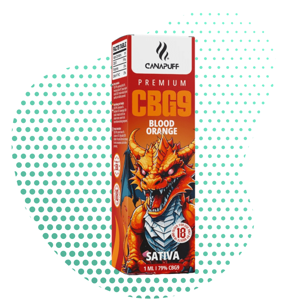 Blood Orange 79% CBG9 - Canapuff - One Use - 1ml Canapuff