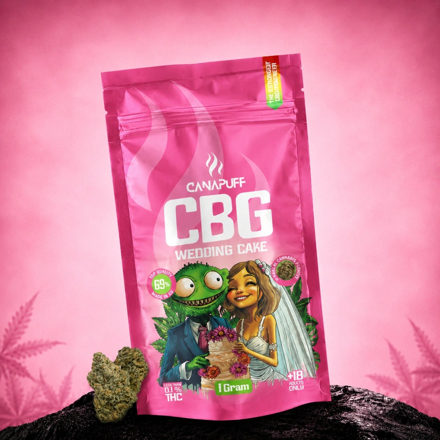 CBG Flores Wedding Cake 69%
