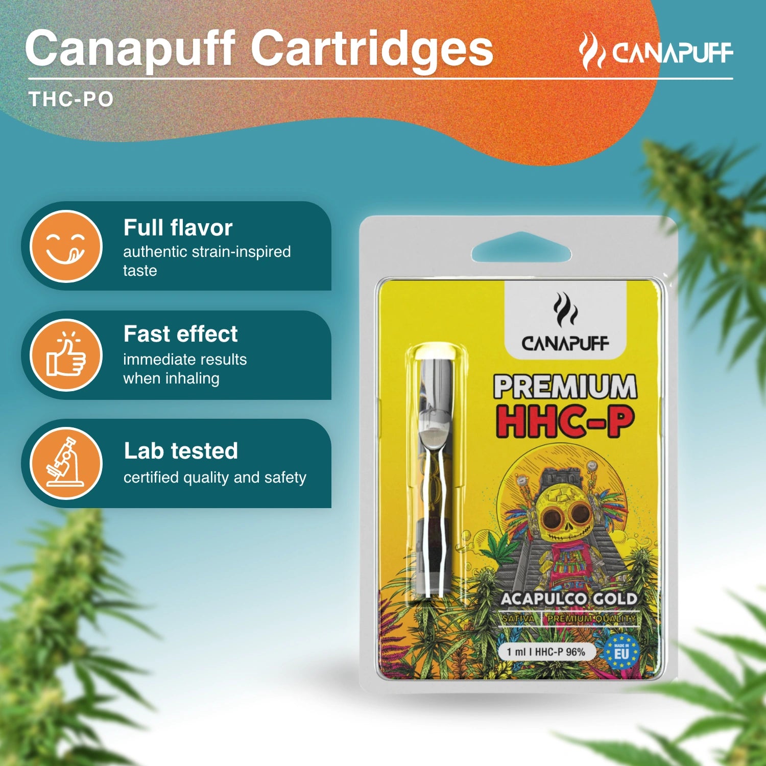 ACAPULCO GOLD - HHC-P 79% - cartridge - CanaPuff