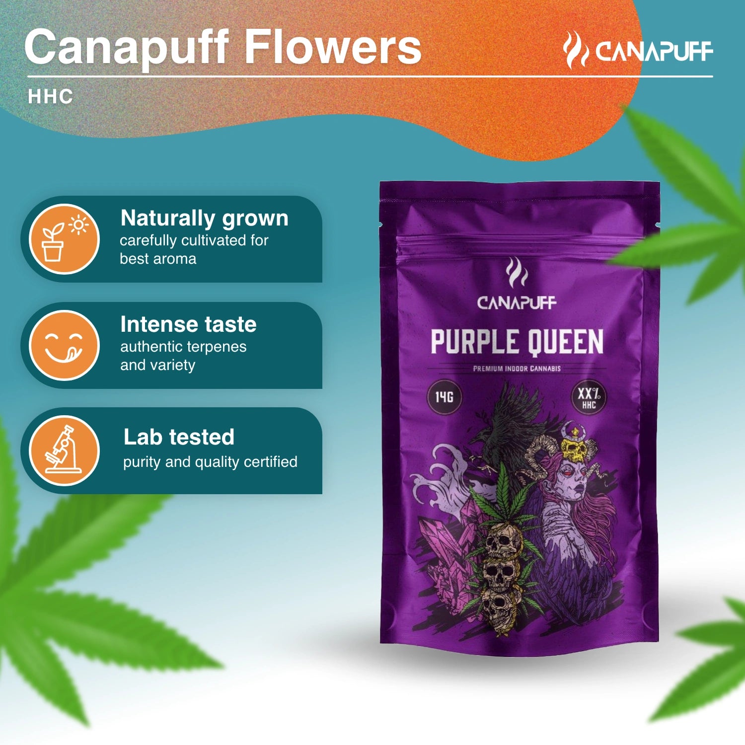 Purple Queen 40% - Flores HHC - CanaPuff