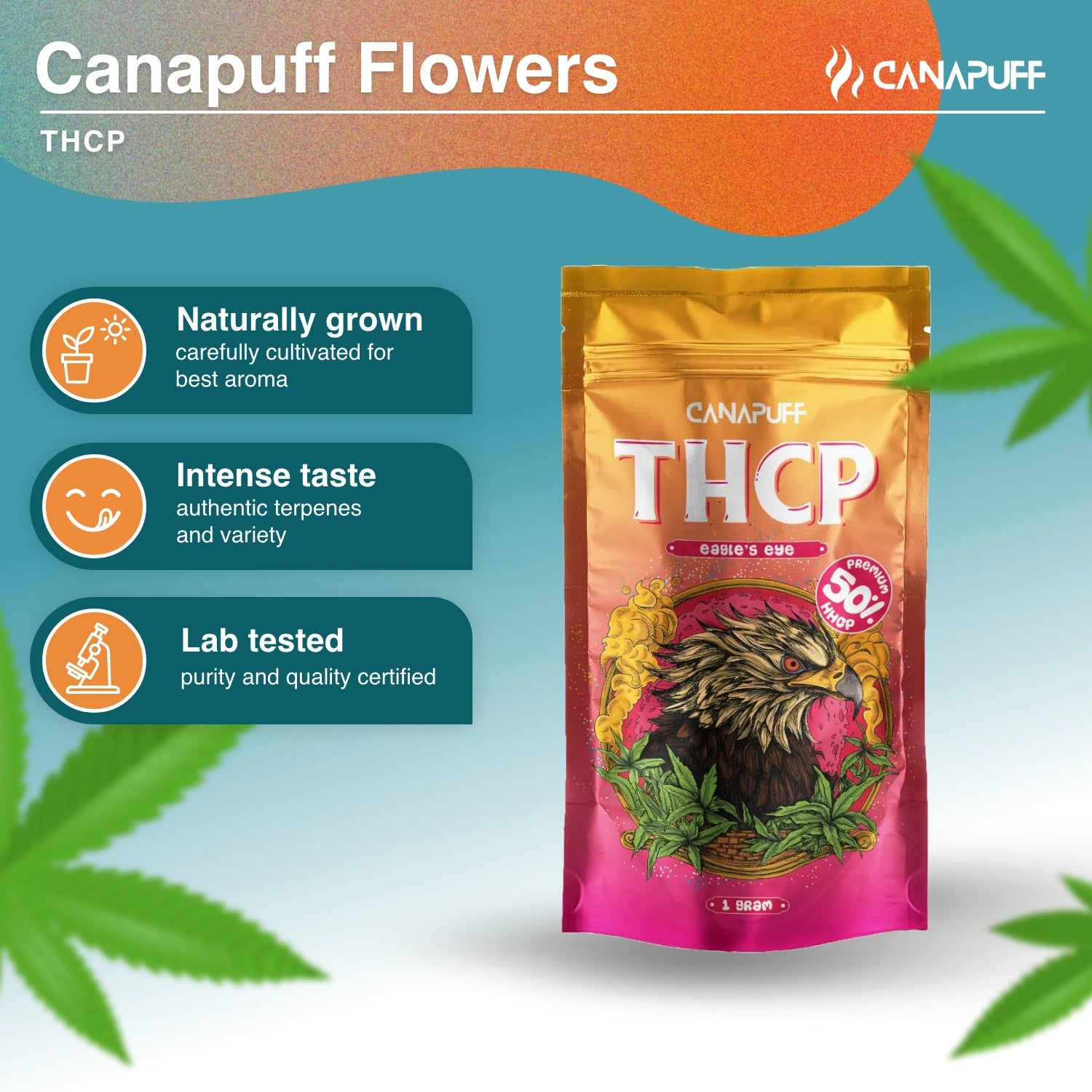 EAGLE'S EYE 50% - Flores THCp - Canapuff