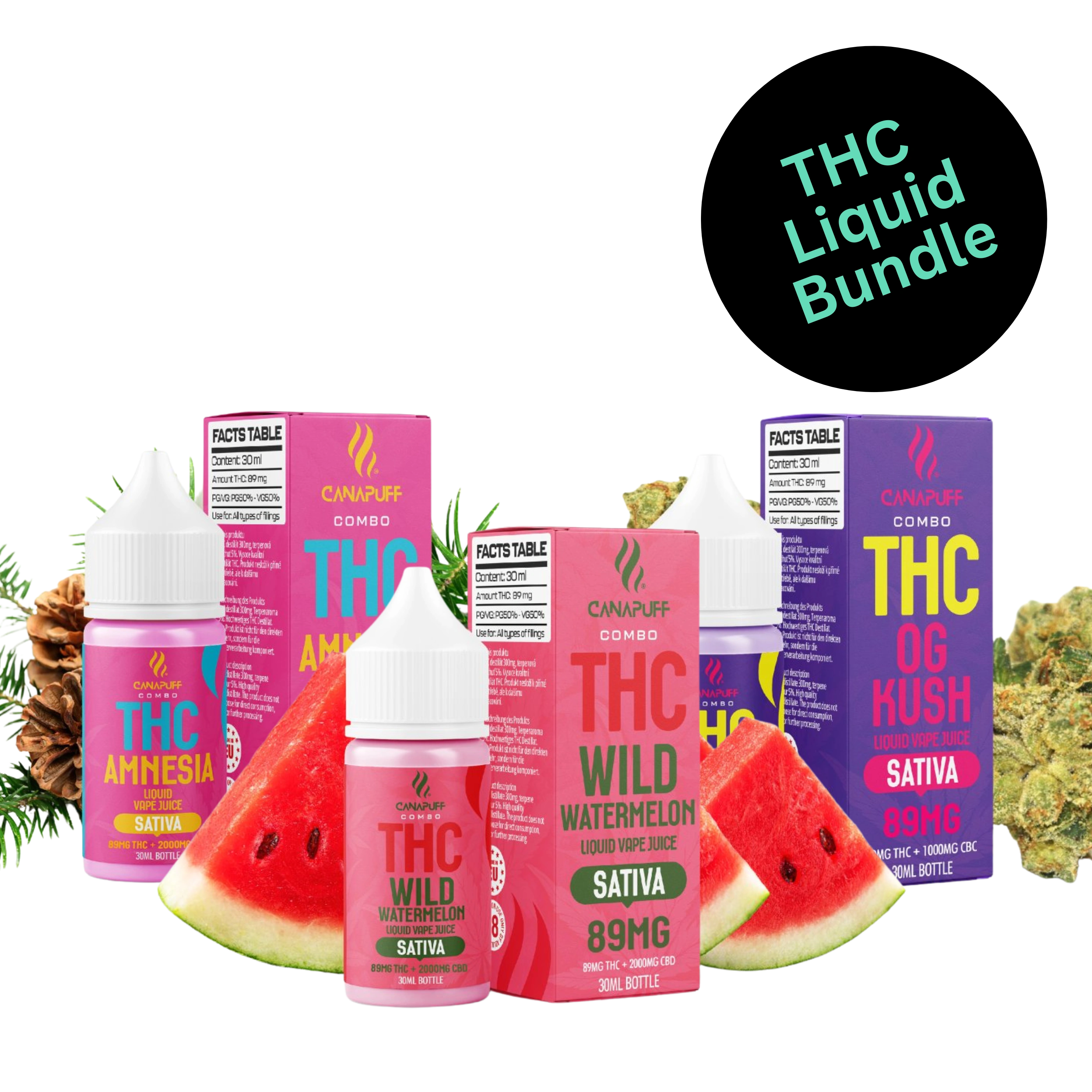 THC Liquid Bundle