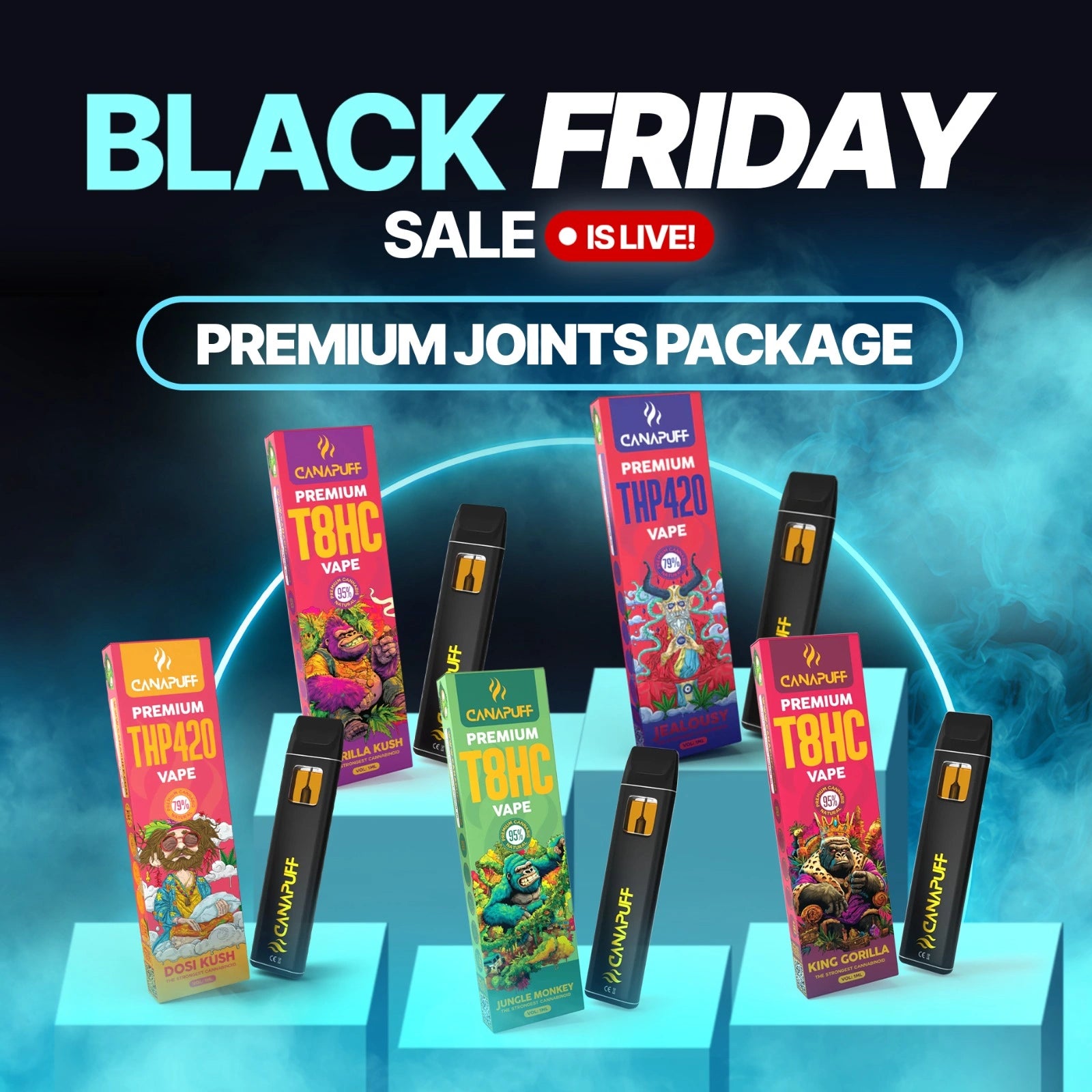 Pacote Premium vapes