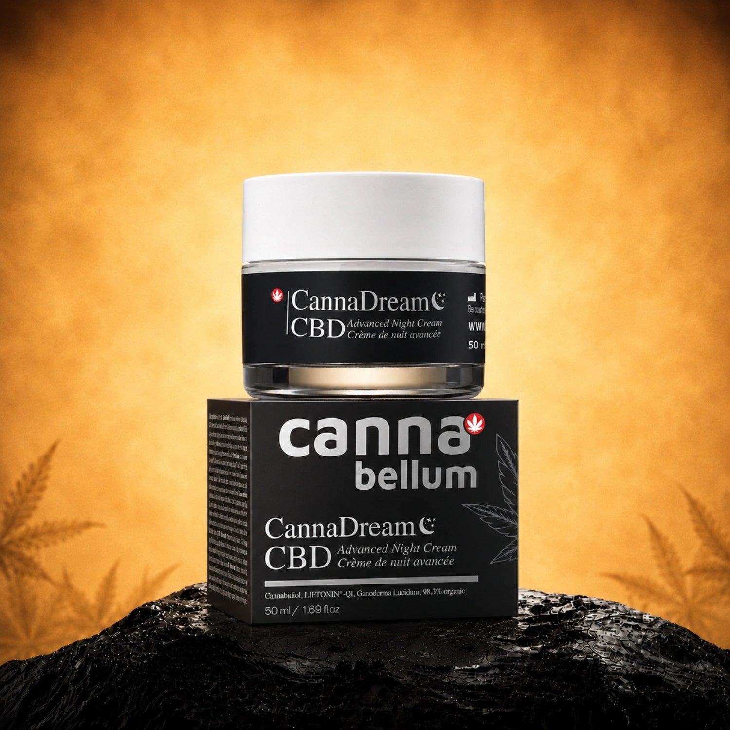 Cannabellum CBD CannaDream creme de noite 50ml - Palacio