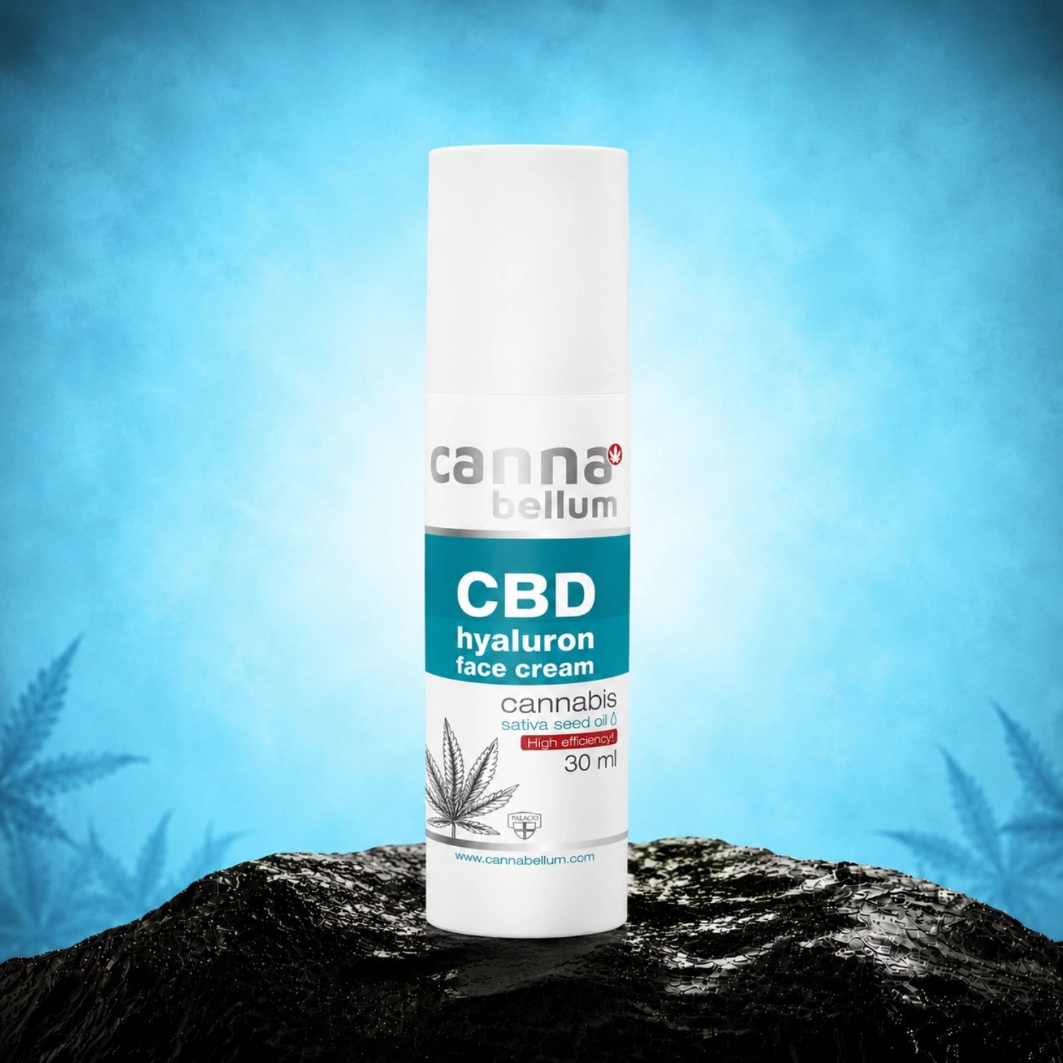 Cannabellum Creme de Rosto CBD com Ácido Hialurónico, 30ml - Palacio