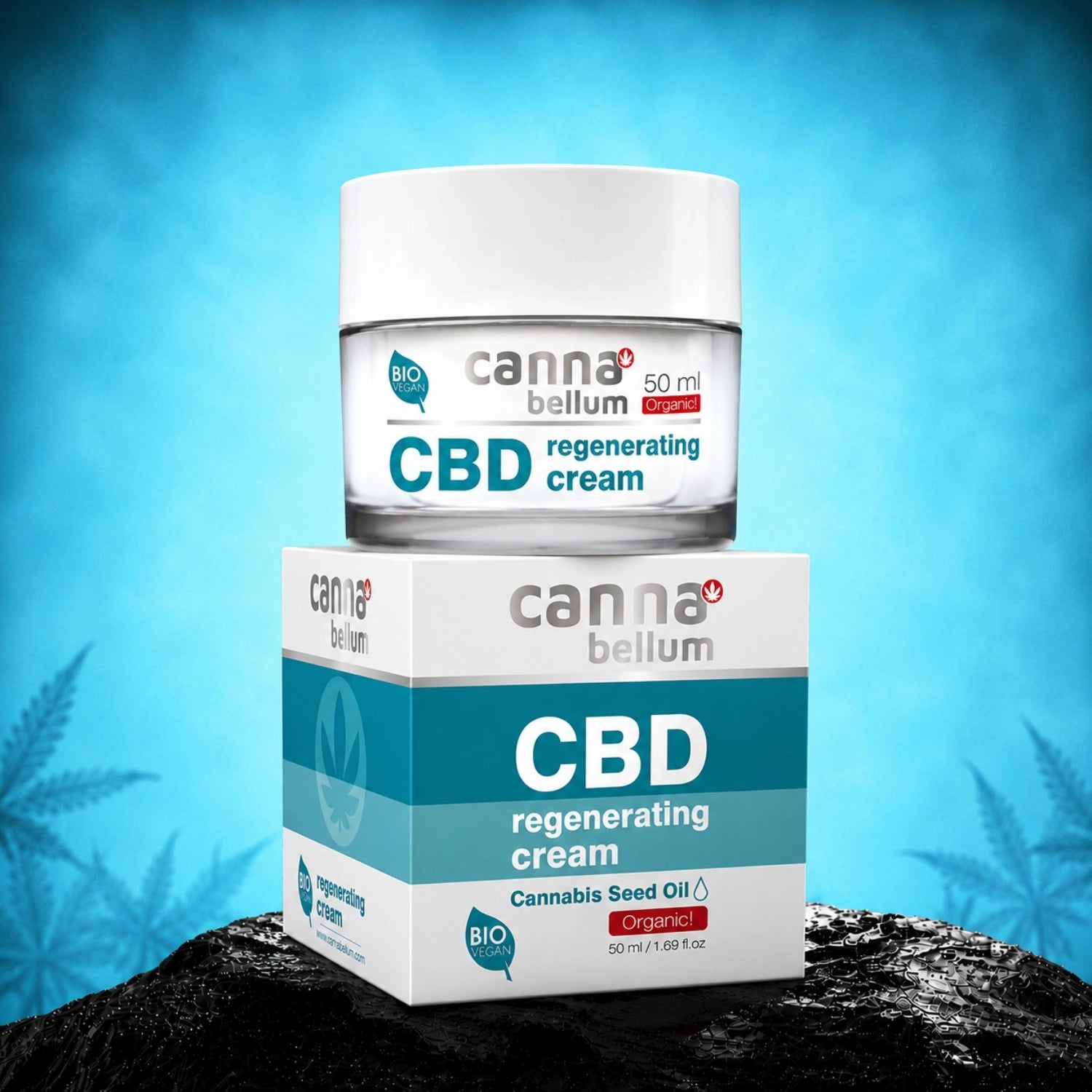 Cannabellum Creme Regenerador CBD, 50ml - Palacio