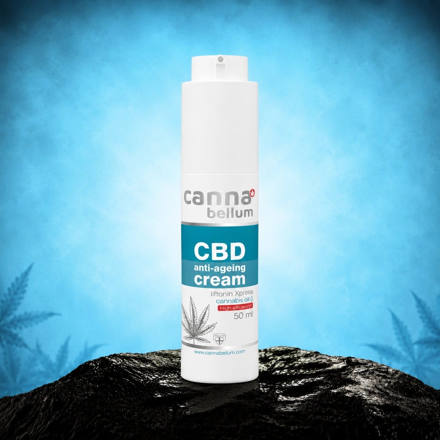 Cannabellum Creme Anti-Idade de CBD para Pele, 50ml - Palacio