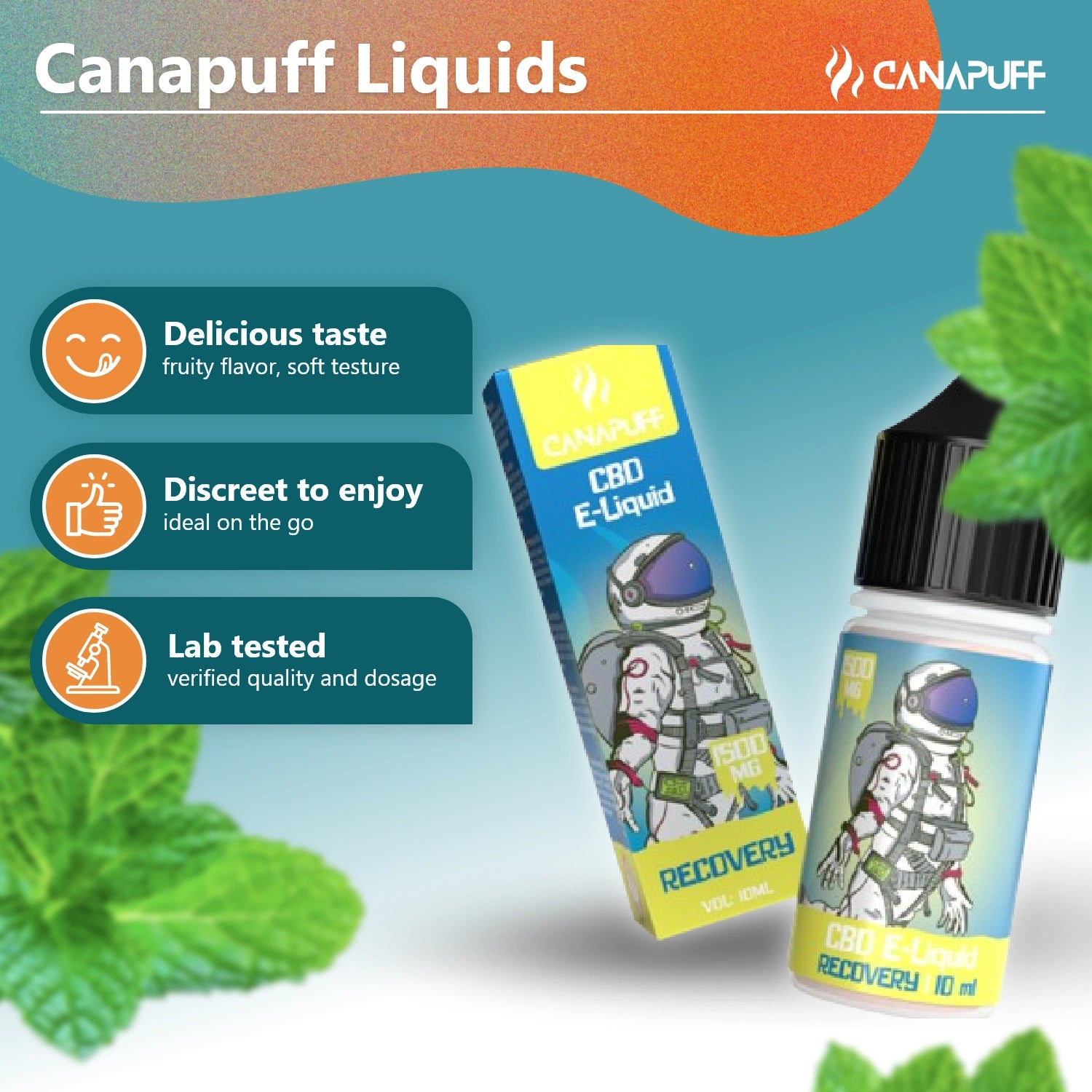 CBD Liquid 1.500mg - Recovery