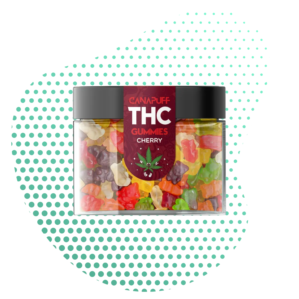 Gomas de THC Cherry-Canapuff
