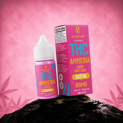 THC Liquid 89mg 2000mg CBG Amnesia 30ml