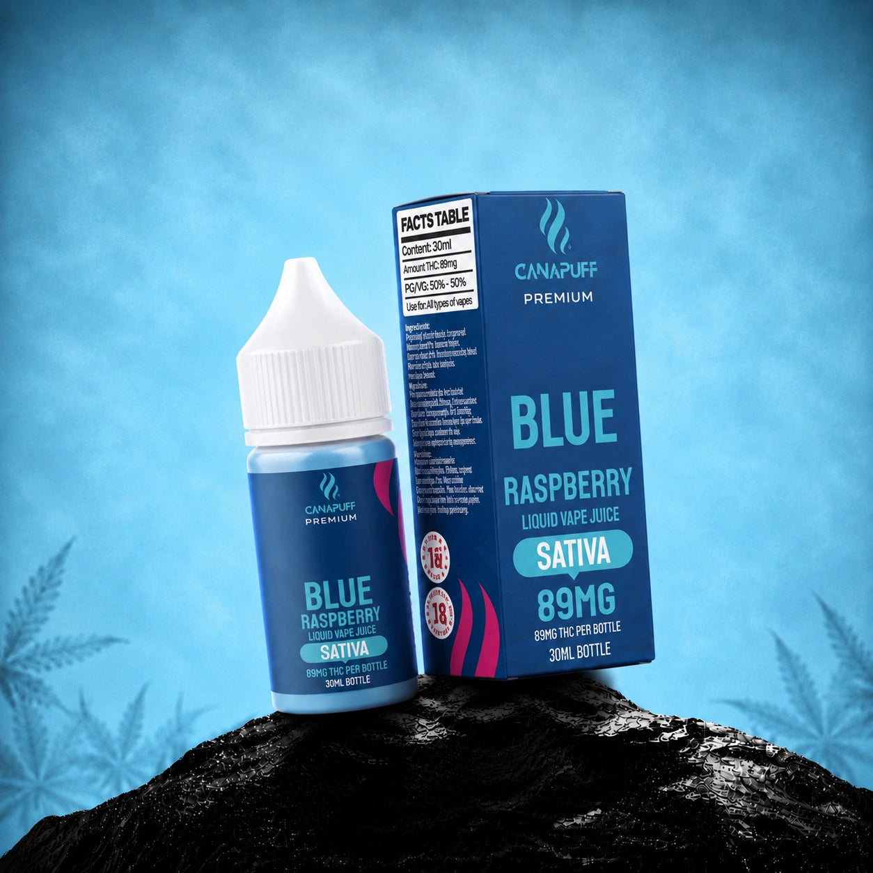 Delta 9 liquid Framboesa Azul 89 mg 30 ml