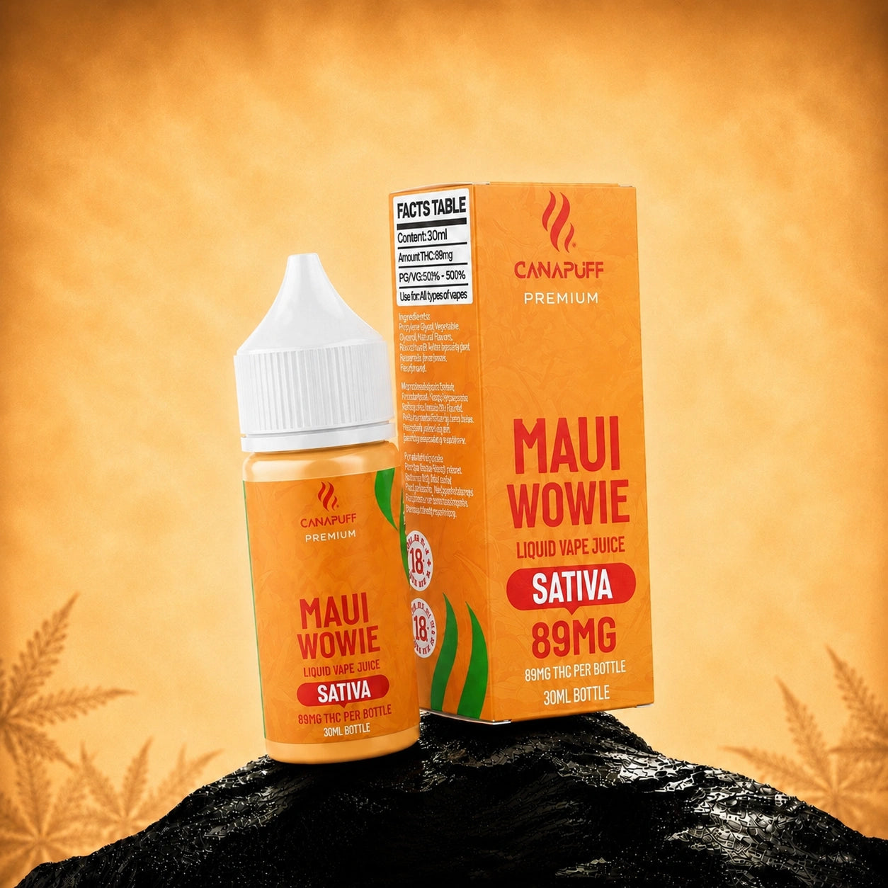 Delta 9 Liquid Maui Wowie 89mg 30ml