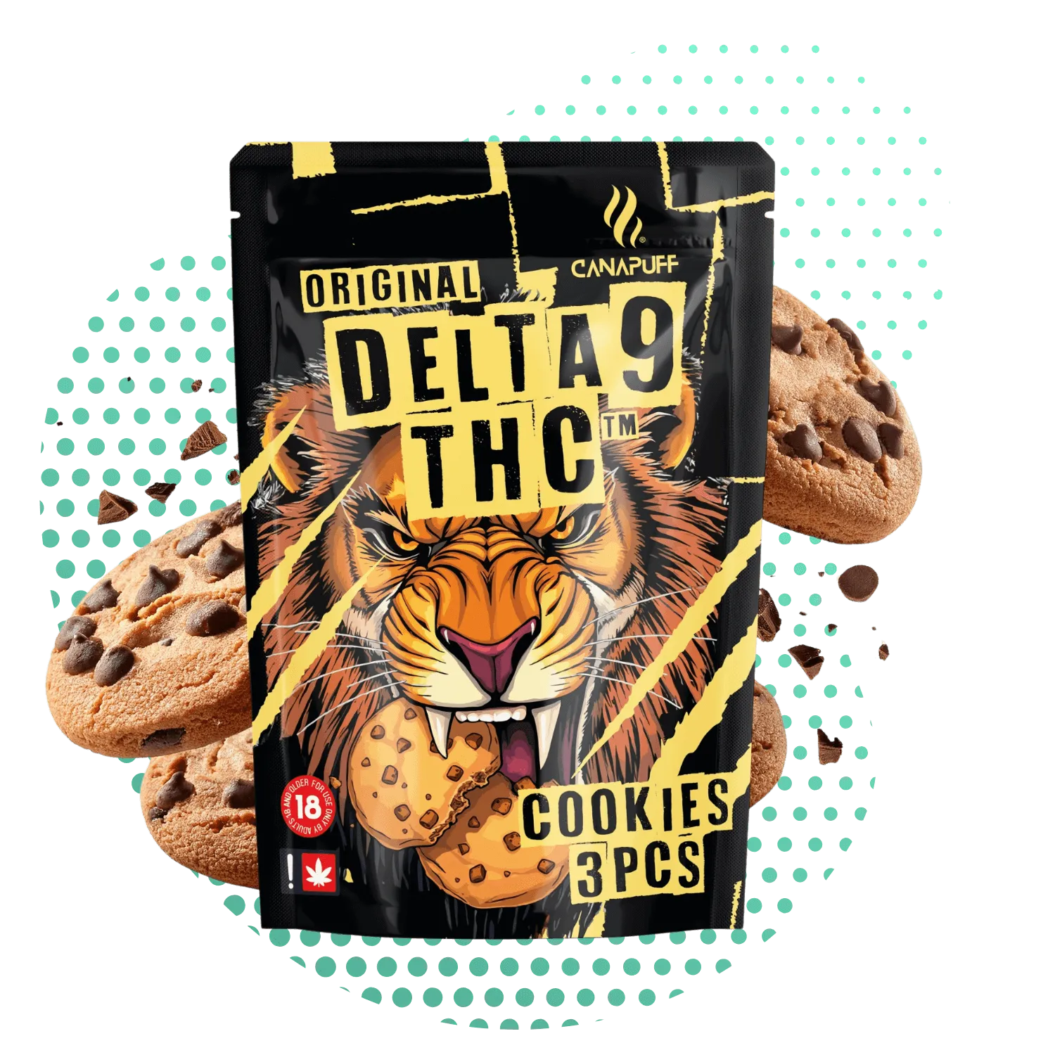 Cookies Delta 9 THC - Canapuff