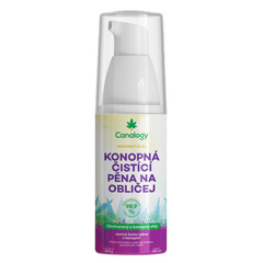 Hemp facial cleansing foam - Canalogy