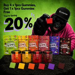 Pack de Gummies: Leve 4 e Receba 1 Grátis
