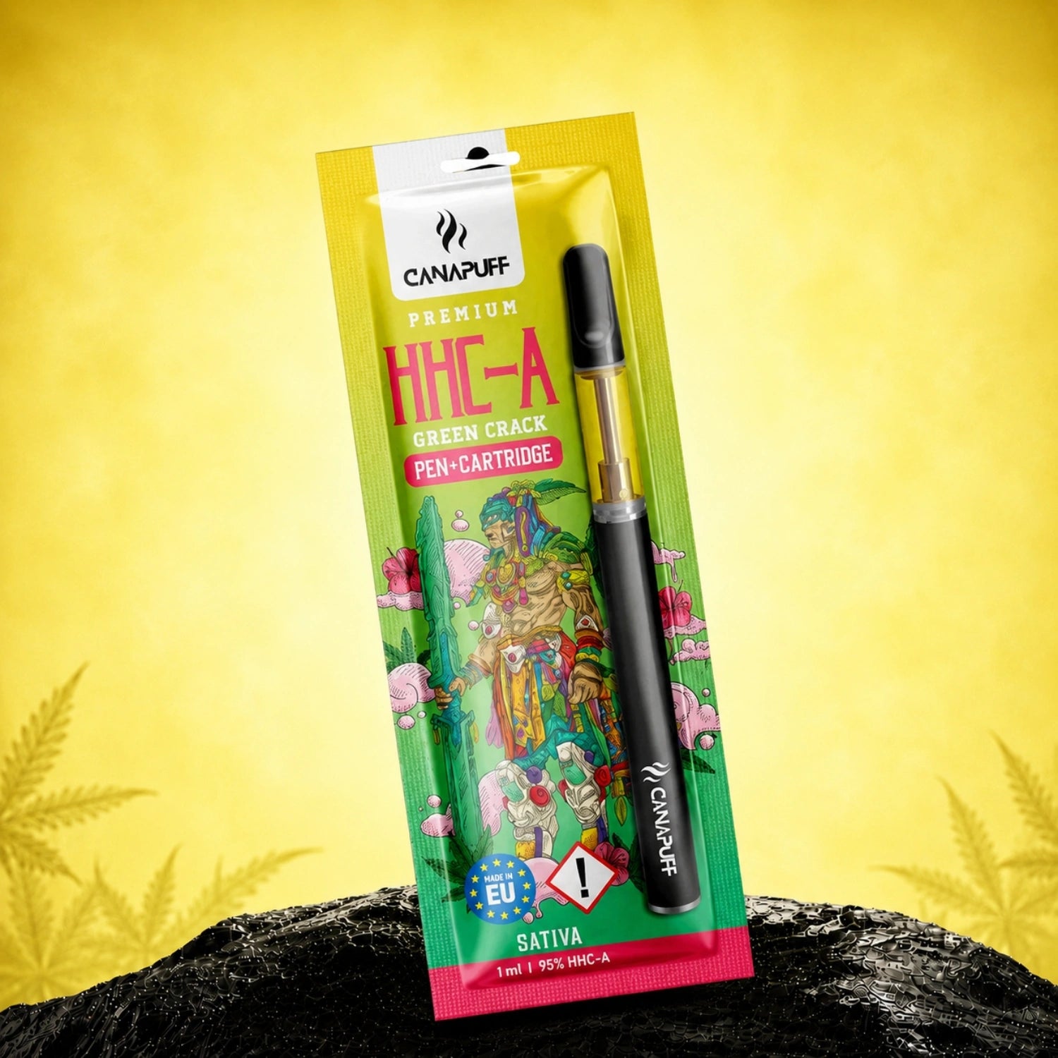 HHC-A Pen+Cartucho Green Crack 95%