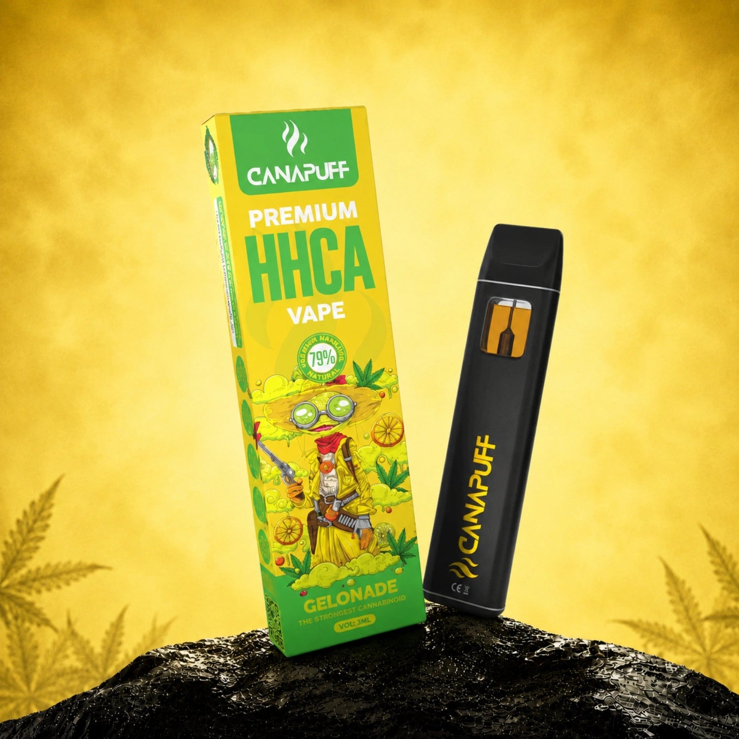 HHC-A Vape Gelonade 79% 1 ml