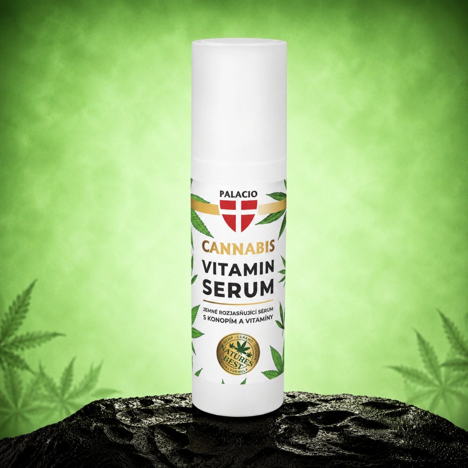 Sérum Vitamínico de Cânhamo 50ml - Palacio