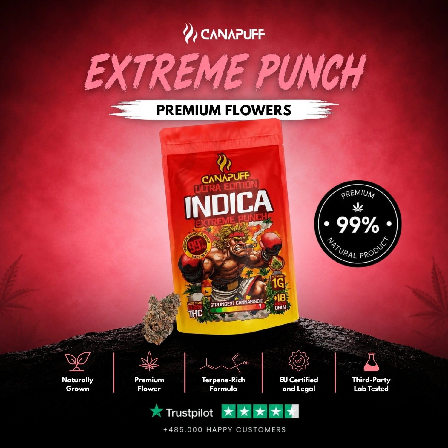 Flores Indica Extreme Punch Ultra Edition 99%