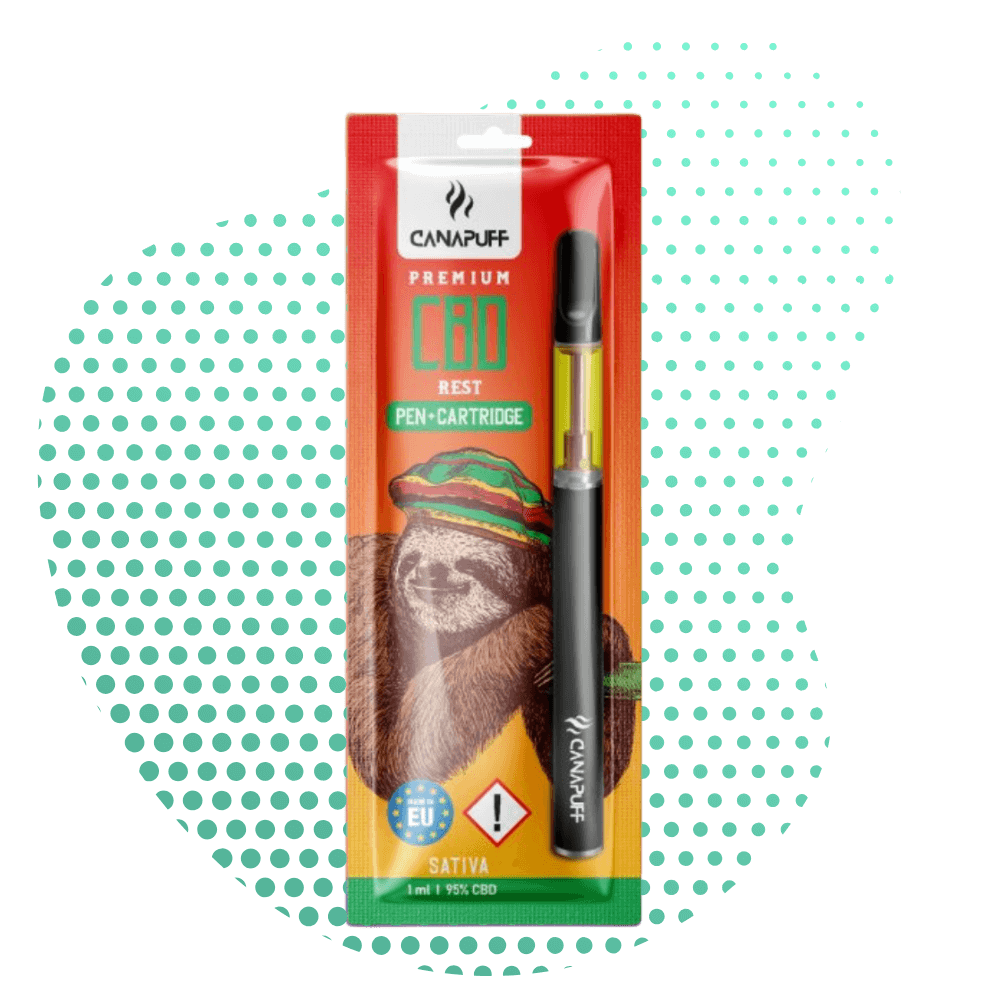 Canapuff - Rest - CBD 95% - Pen+Cartridge