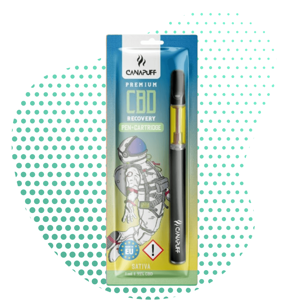 Canapuff - Recovery - CBD 95% - Pen+Cartridge