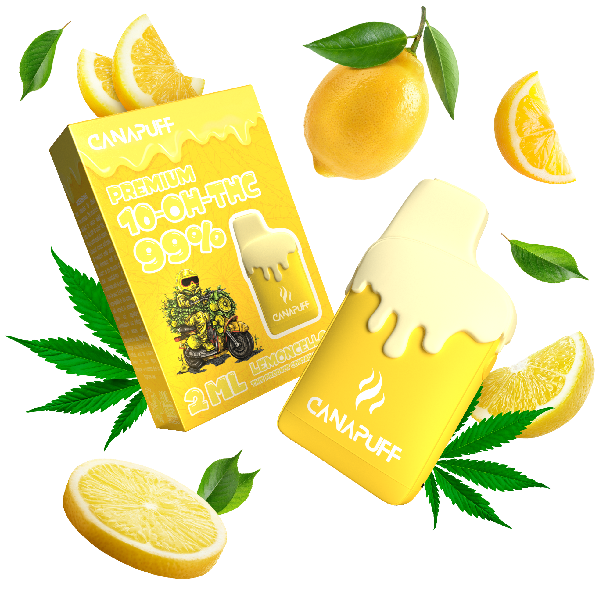 Lemoncello 99% 10-OH-THC - Canapuff - Uso Único - 2ml