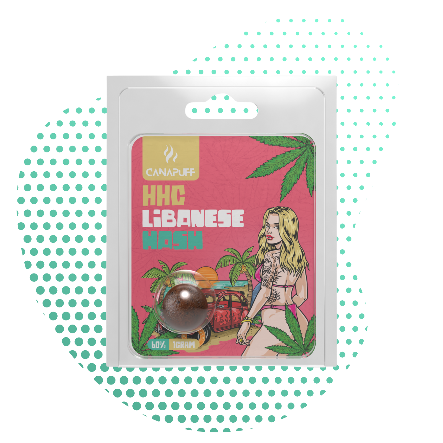Libanês - HHC Hash 60%