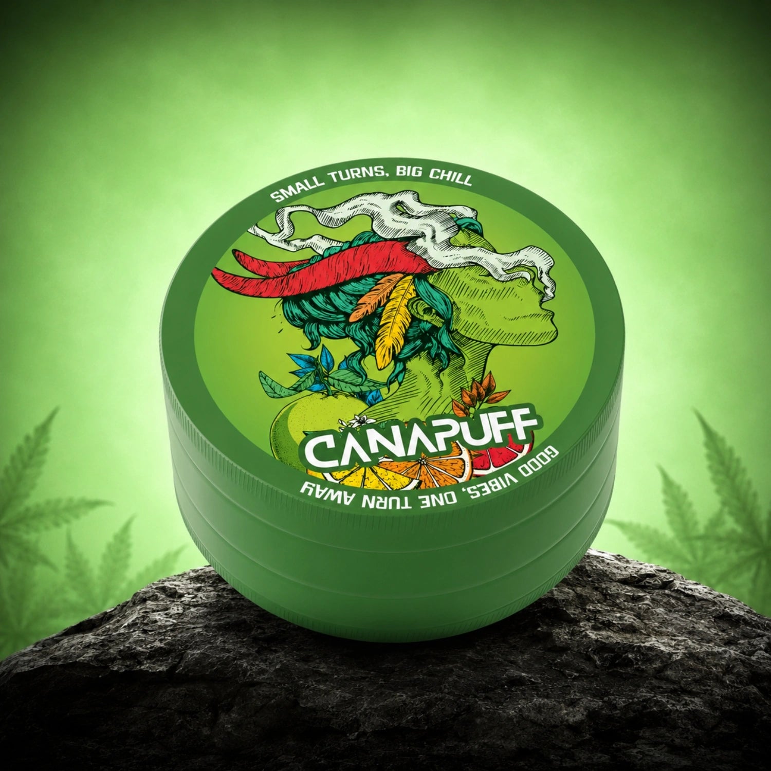 Grinder Metálico Green Crack