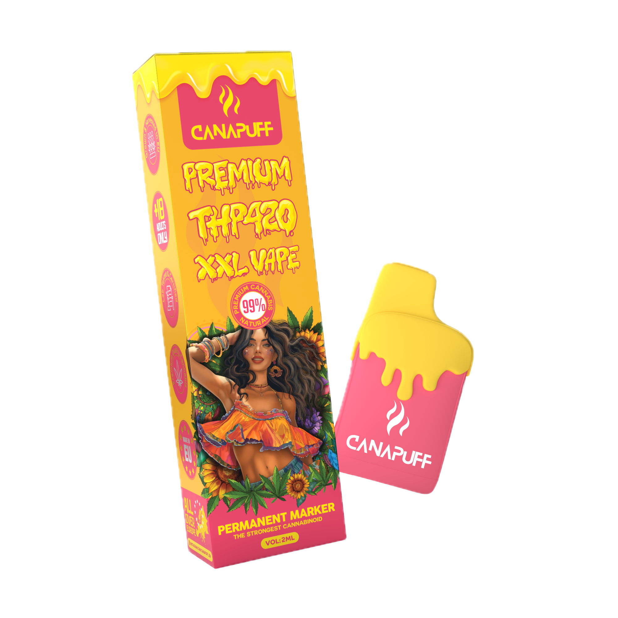 THP420 Vape Permanent Marker 99% 2 ml