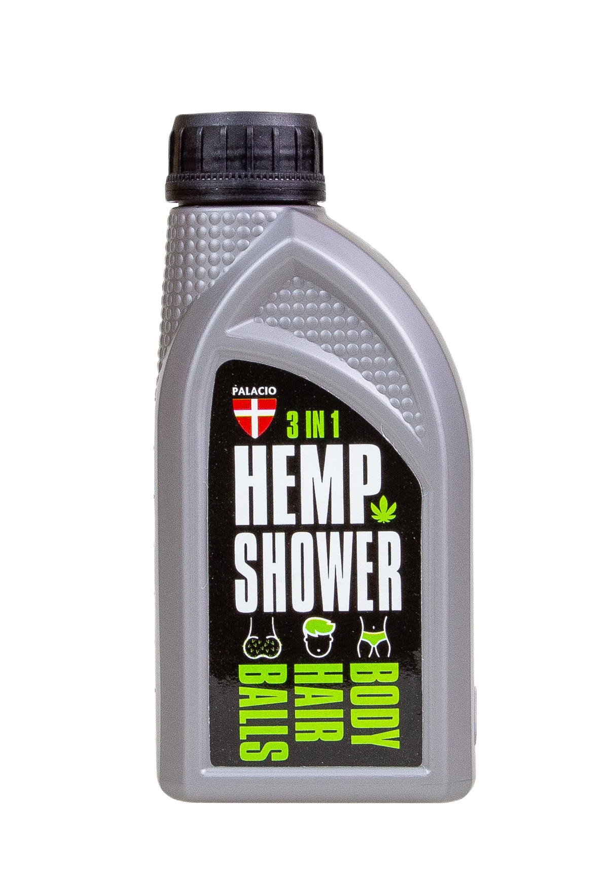 Gel de Duche 3 em 1 com Cânhamo para Homem 500ml - Palacio