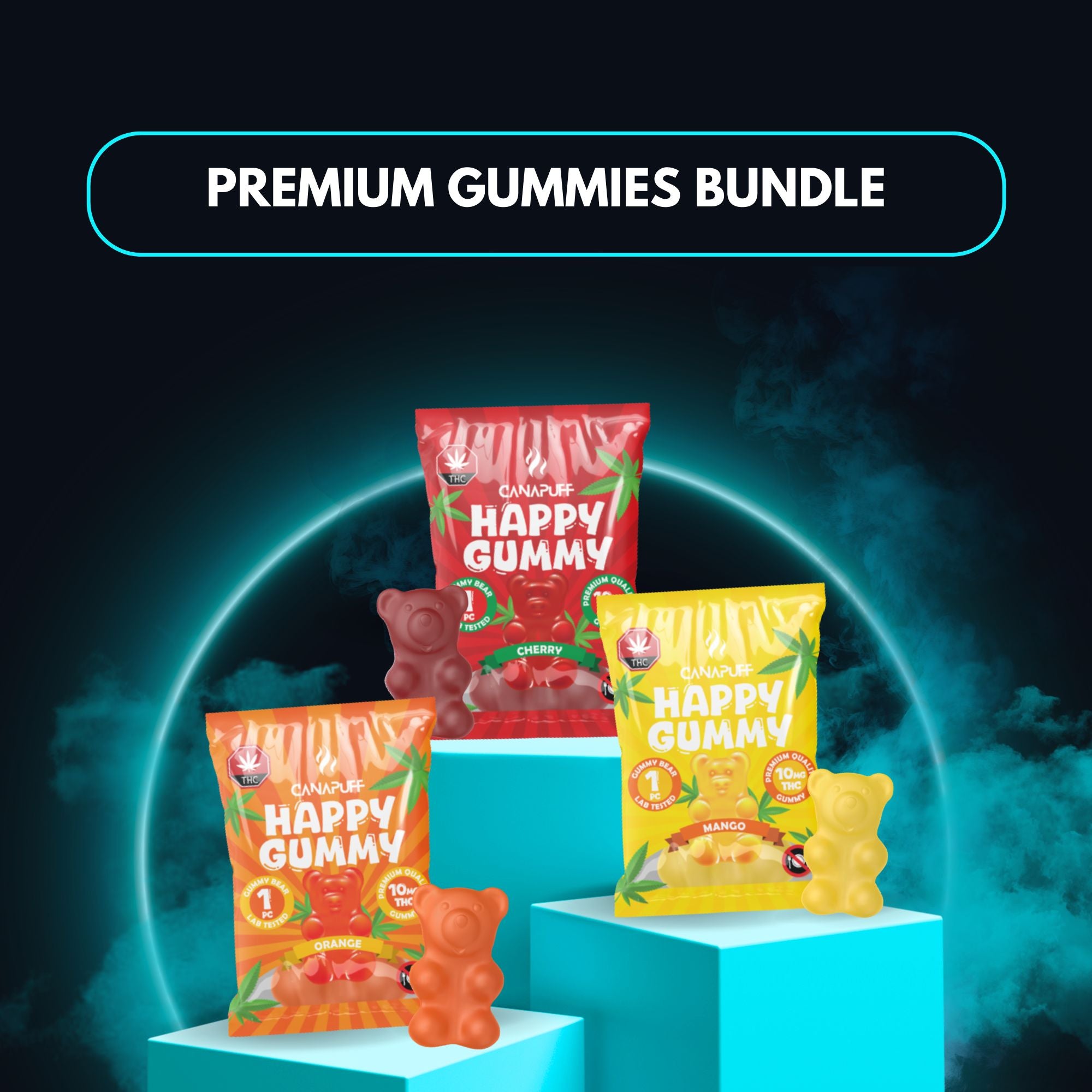 Premium Gomas Bundle (3x5 peças)