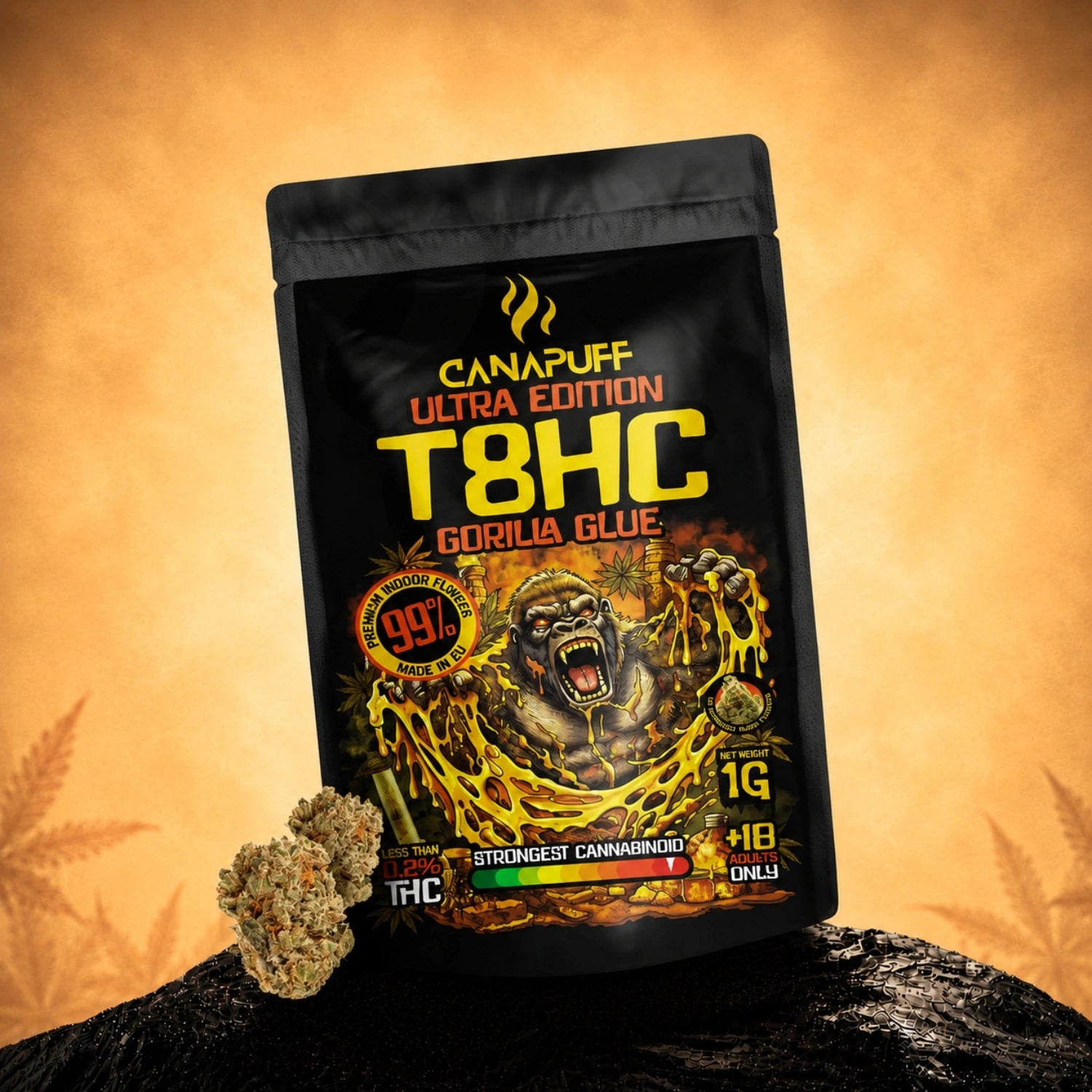 Flores T8HC Gorilla Glue 99%