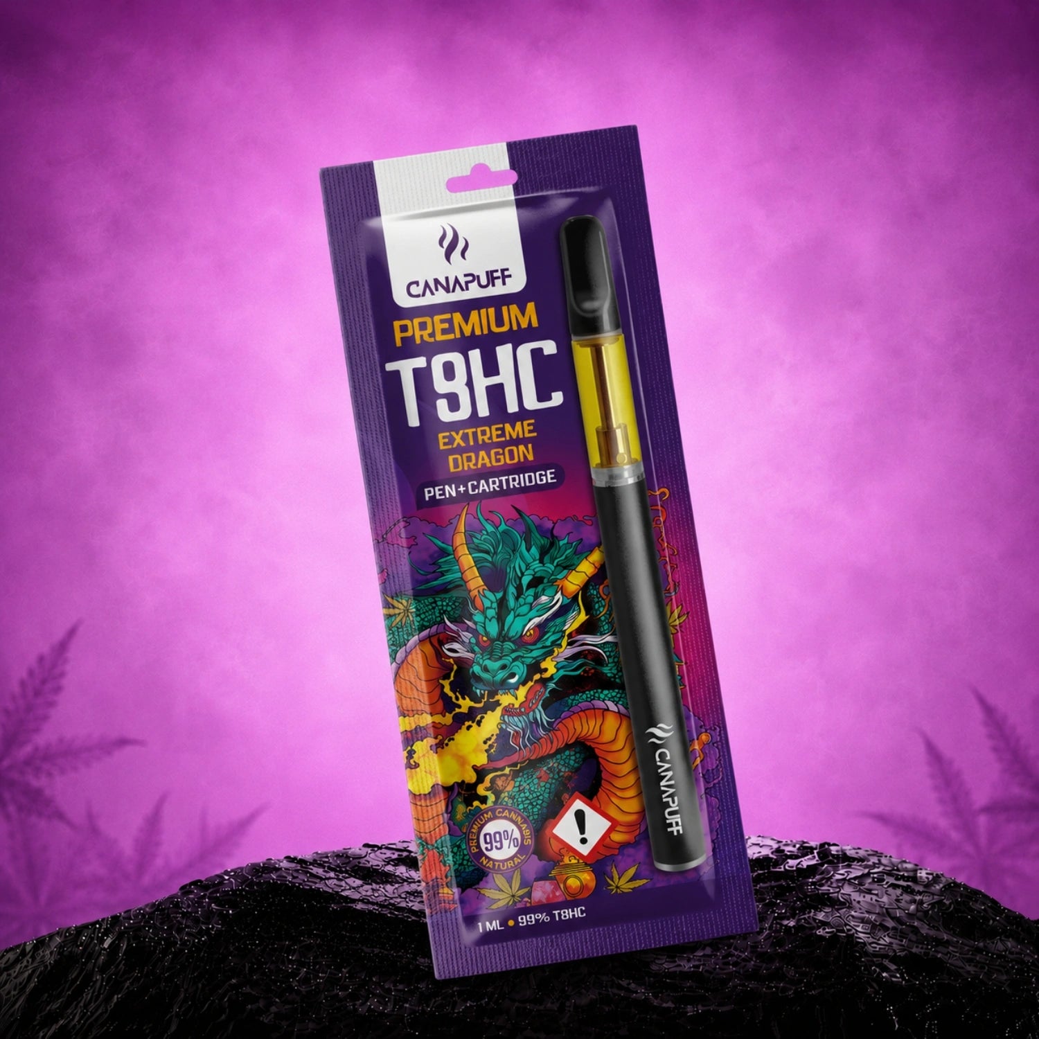 T8HC Pen + Cartucho Extreme Dragon 99%
