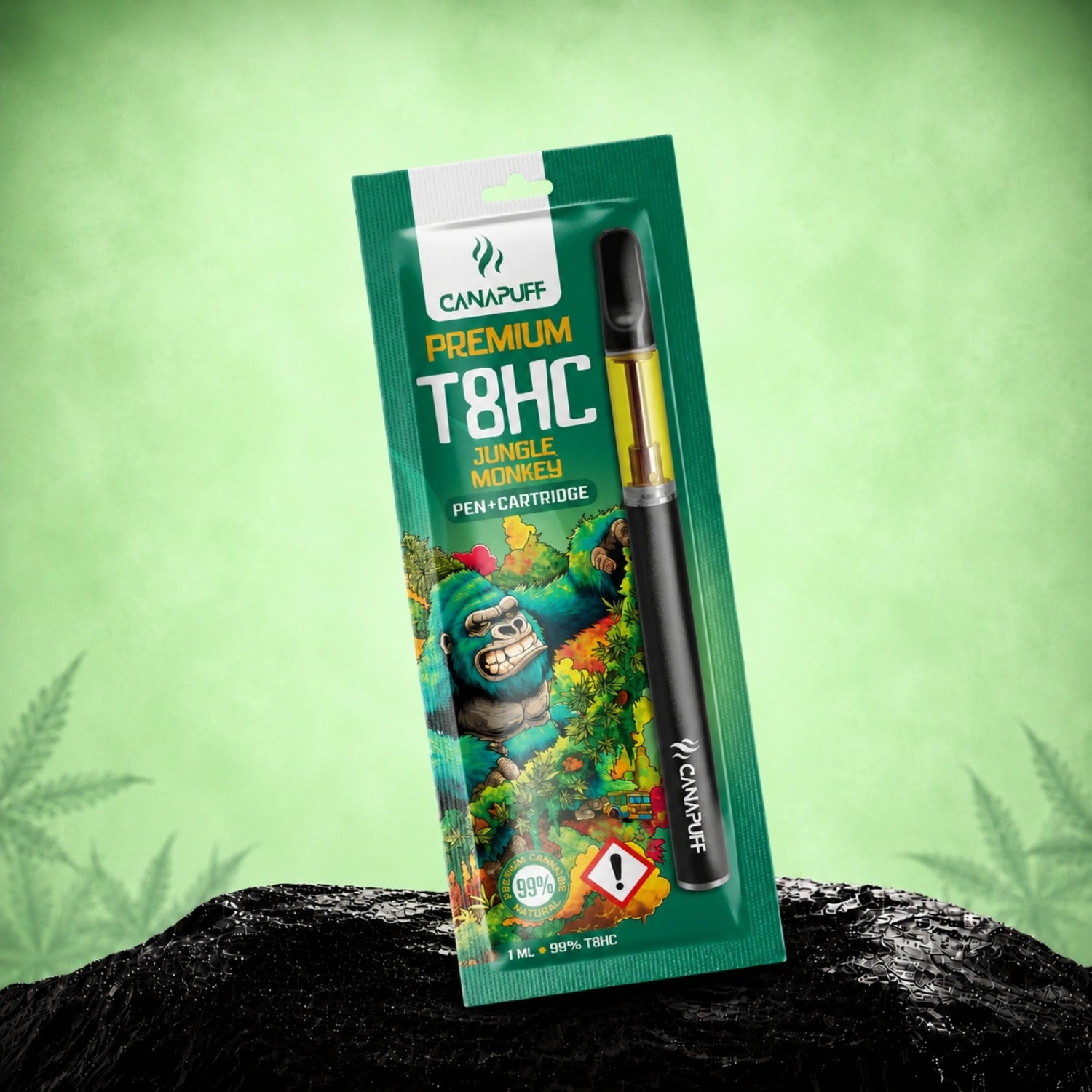 Caneta + Cartucho T8HC Jungle Monkey 99%