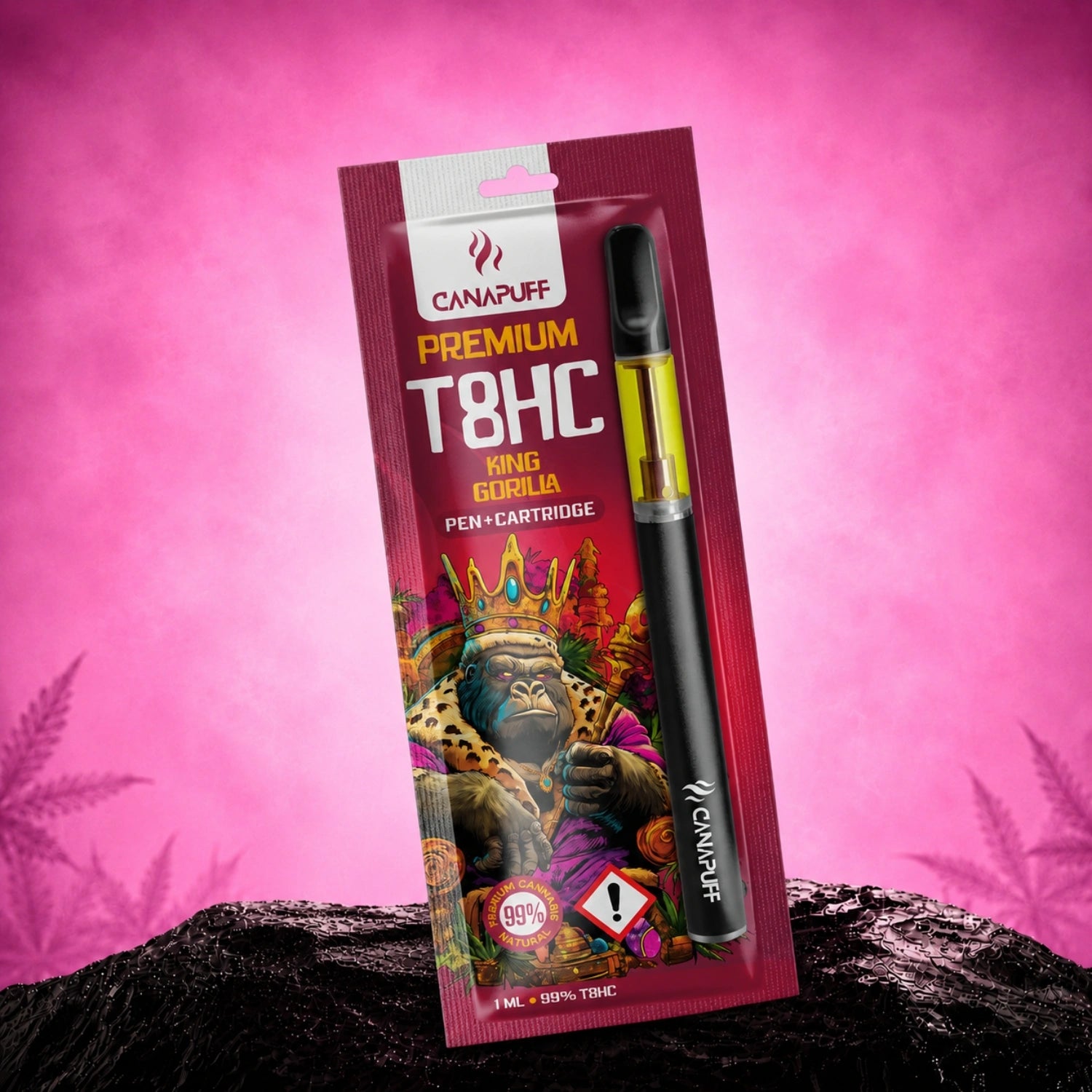 T8HC Pen+Cartridge King Gorilla 99%