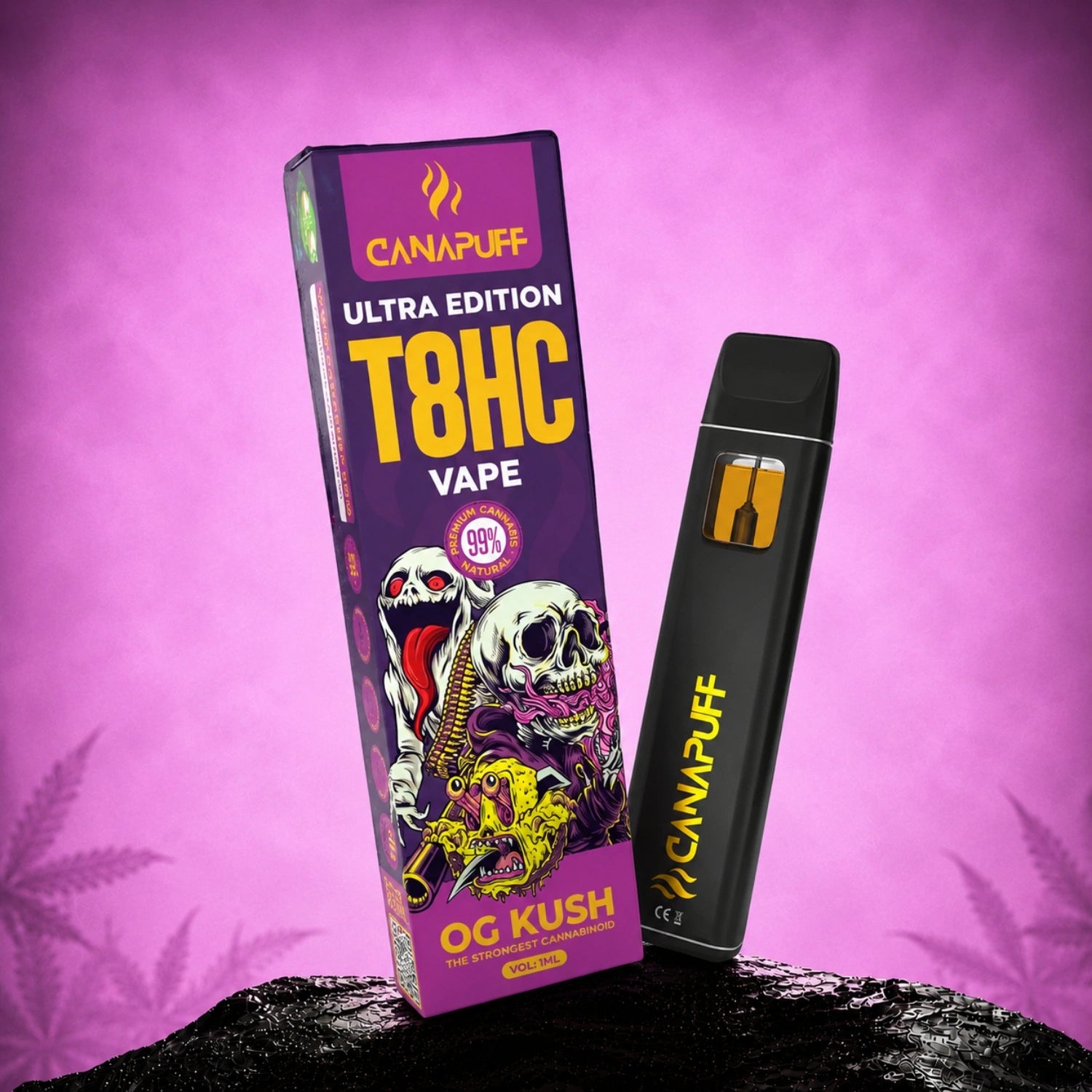 Vape T8HC OG Kush Ultra Edition 99% 1ml