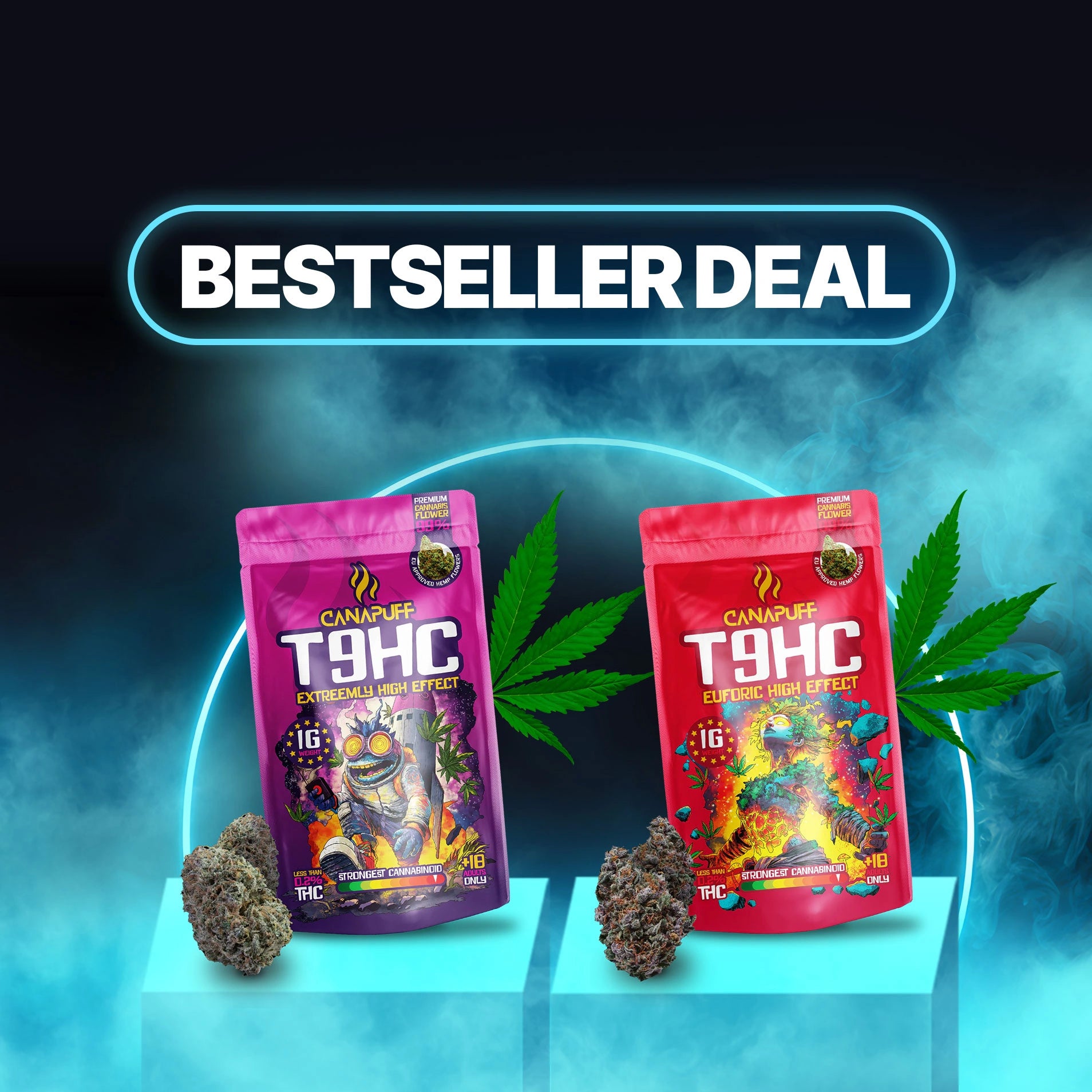 T9HC Flores bestseller Oferta (2x1g)